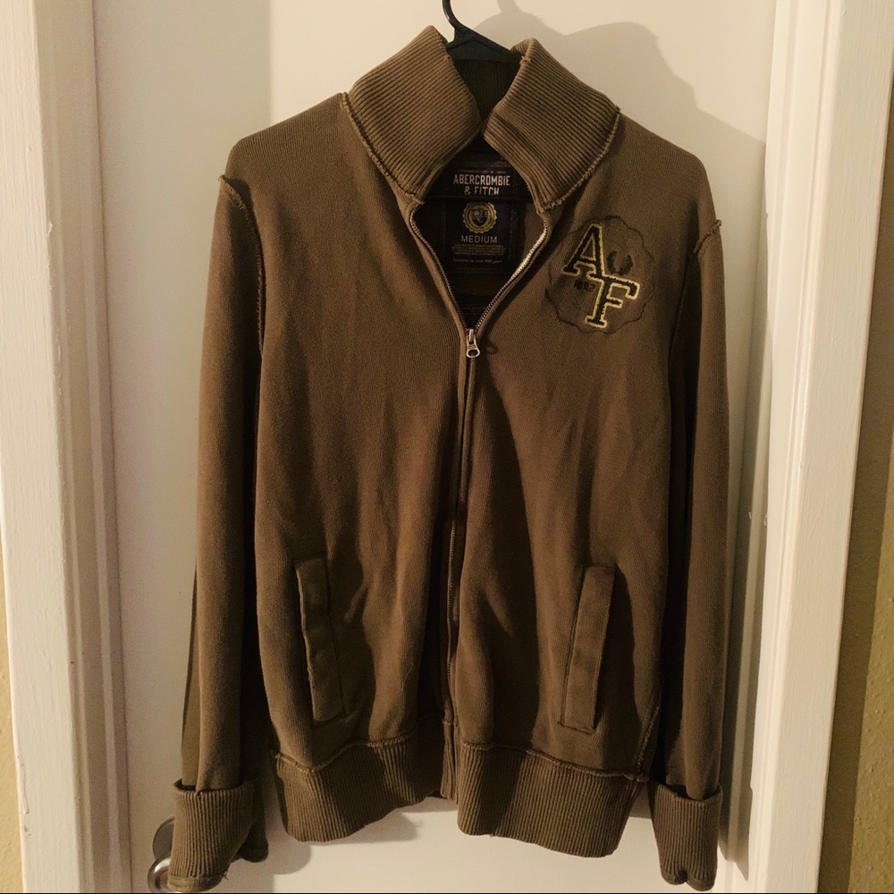 Olive Green Abercrombie & Fitch jacket